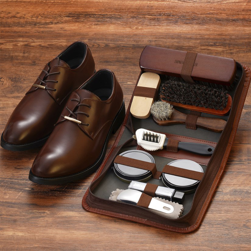 Grooming Kit Horse - Set di spazzole per scarpe HorseHair