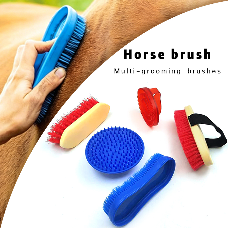 Grooming Kit Horse - Set di Spazzole per la Cura