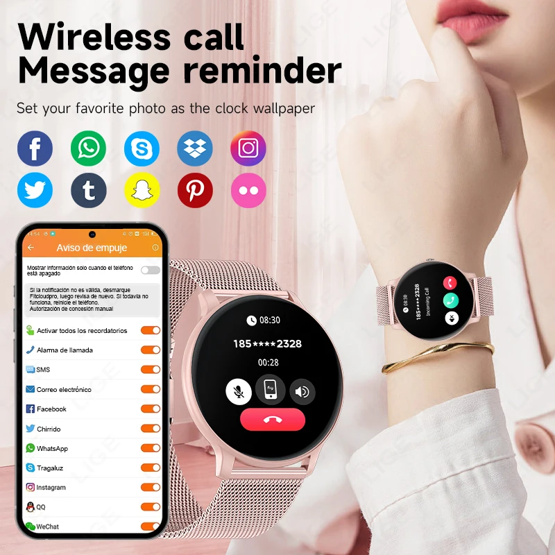 Smartwatch LIGE con Chiamata B - Outdoor Sport Watch recensione e prezzo