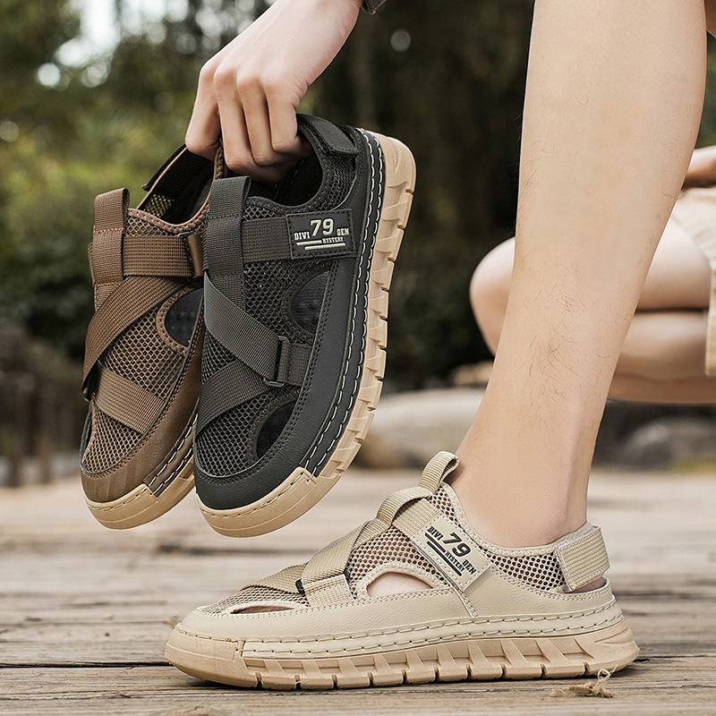 Sandali da uomo estivi in rete - Outdoor Sport Outfit recensione e prezzo